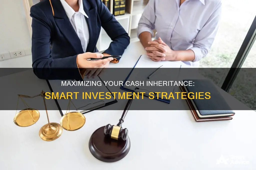 how to invest cash inheritance