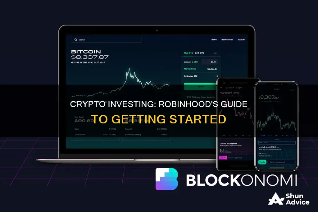 how to invest crypto robinhokd