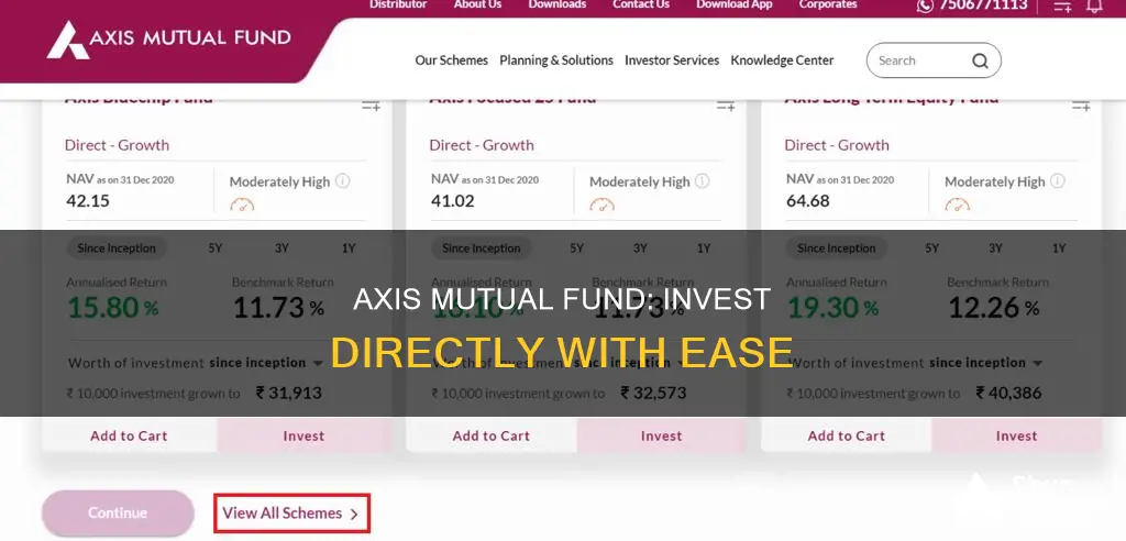 how to invest directly in axis mutual fund