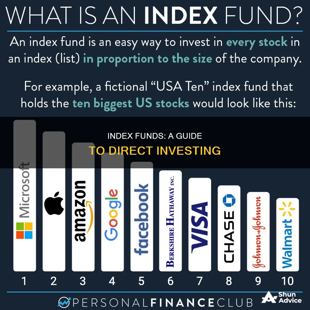 how to invest directly in index funds