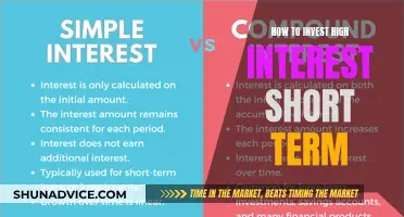 Maximize Returns: Strategies for Short-Term High-Interest Investments