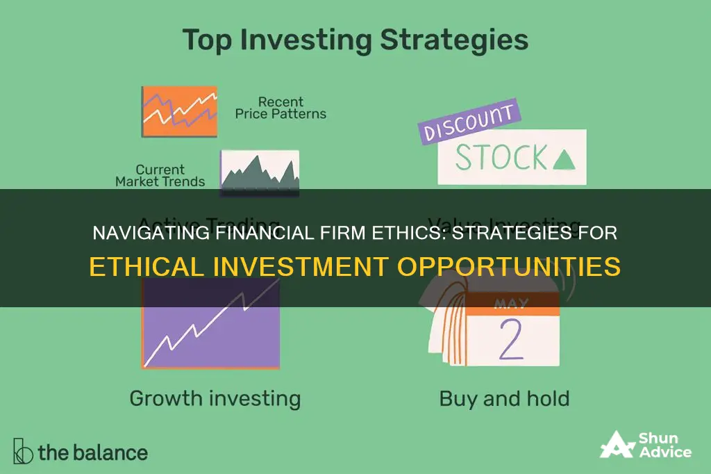 how to invest if you work at a financial firm