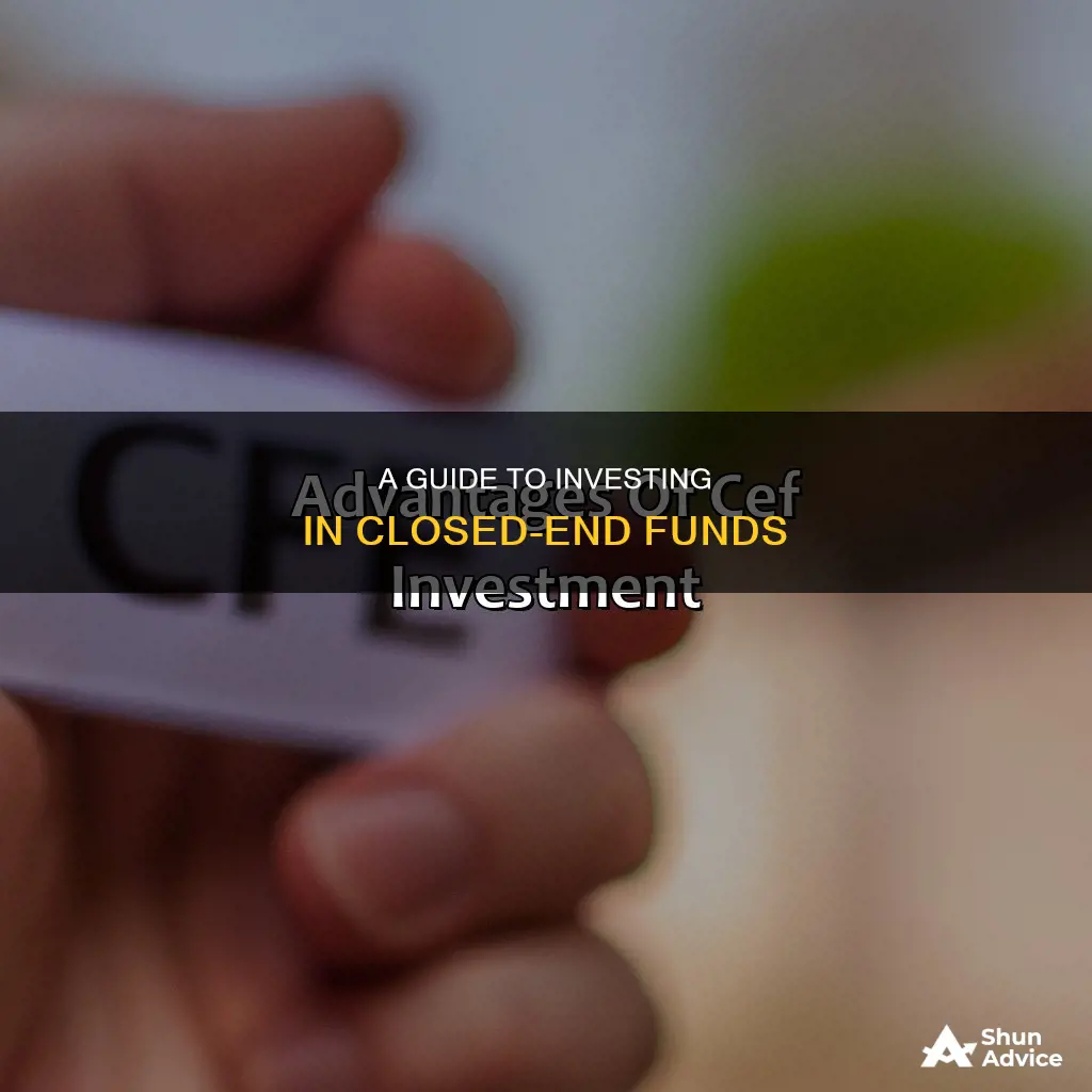 how to invest in a closed end fund