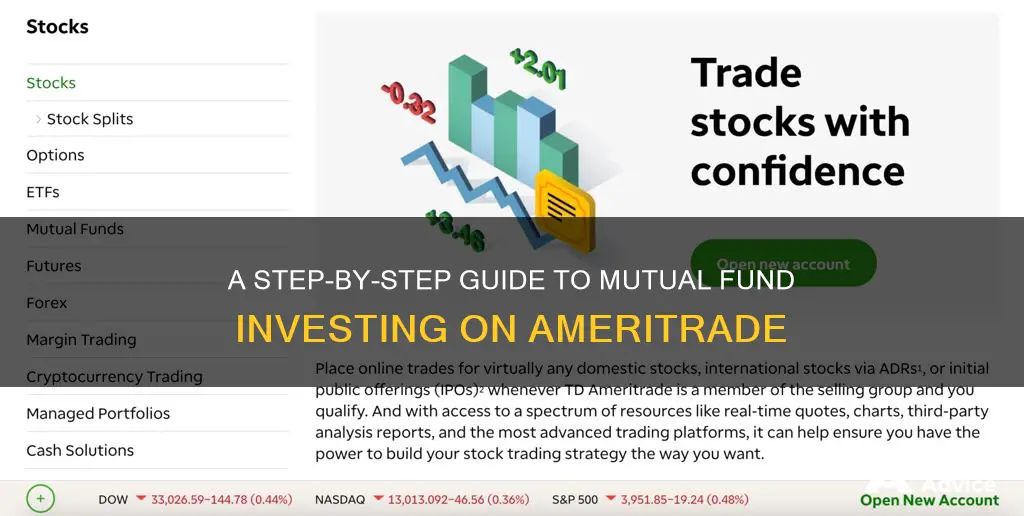 how to invest in a mutual fund on ameritrade