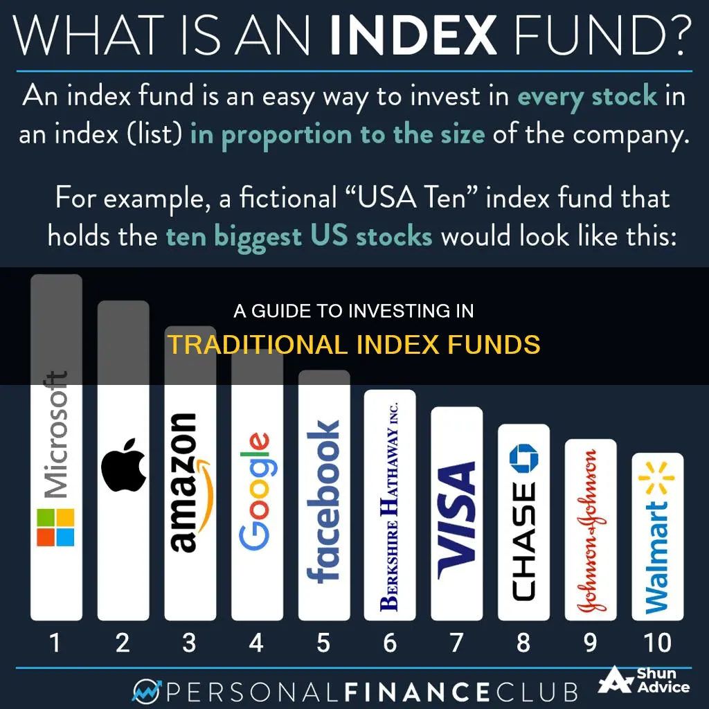 how to invest in a traditional index fund