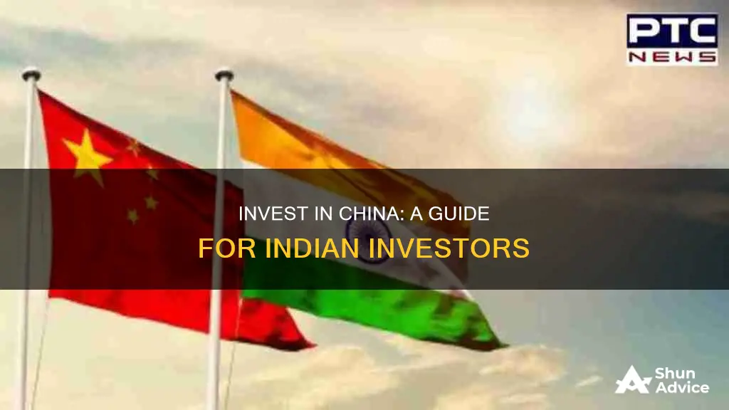 how to invest in china from india