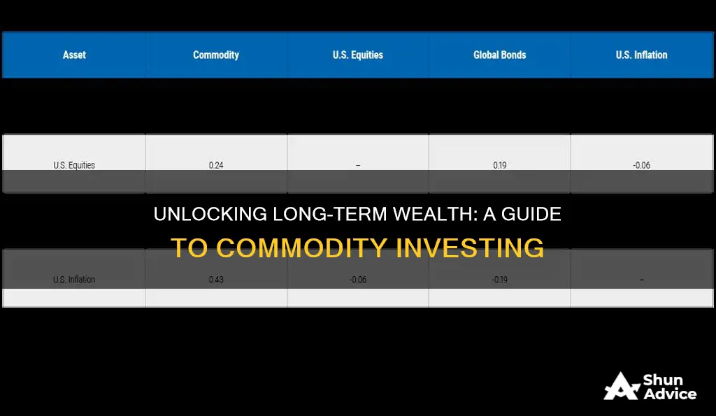 how to invest in commodities long term