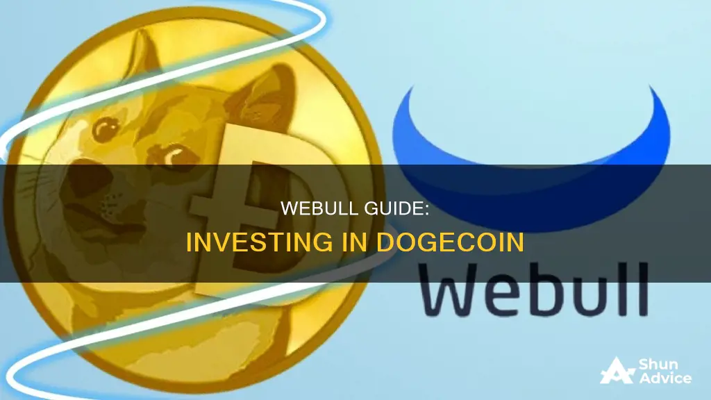 how to invest in dogecoin on webull