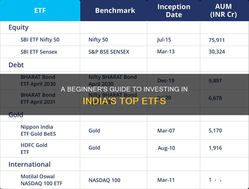 how to invest in etf funds in india