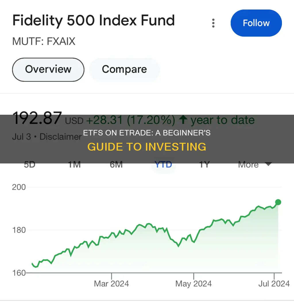 how to invest in etfs etrade