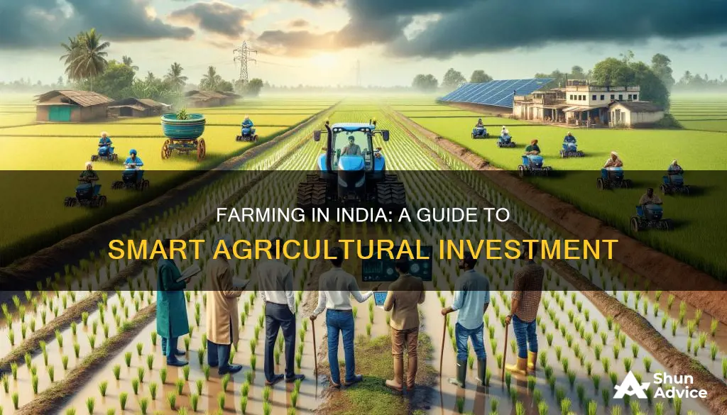 how to invest in farming in india