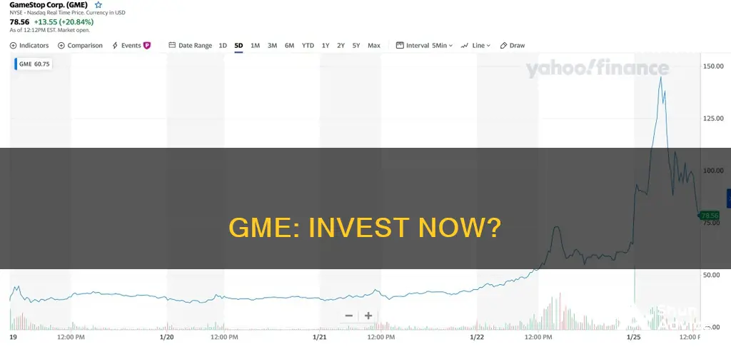 how to invest in gme right now