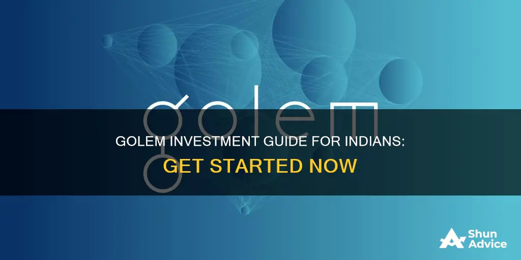 how to invest in golem in india