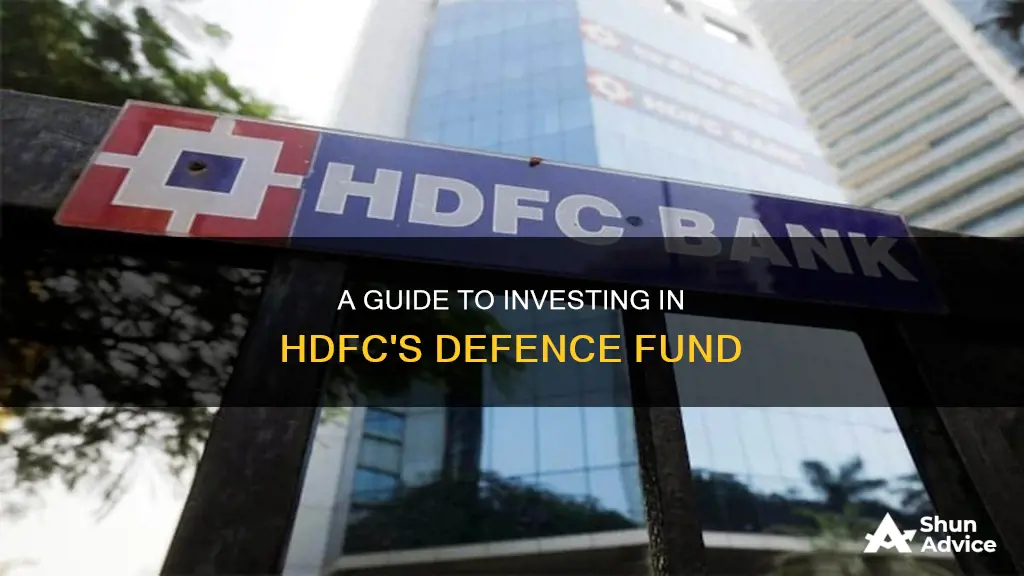 how to invest in hdfc defence fund