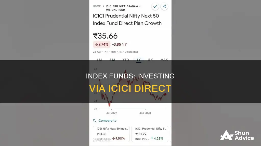 how to invest in index fund through icici direct