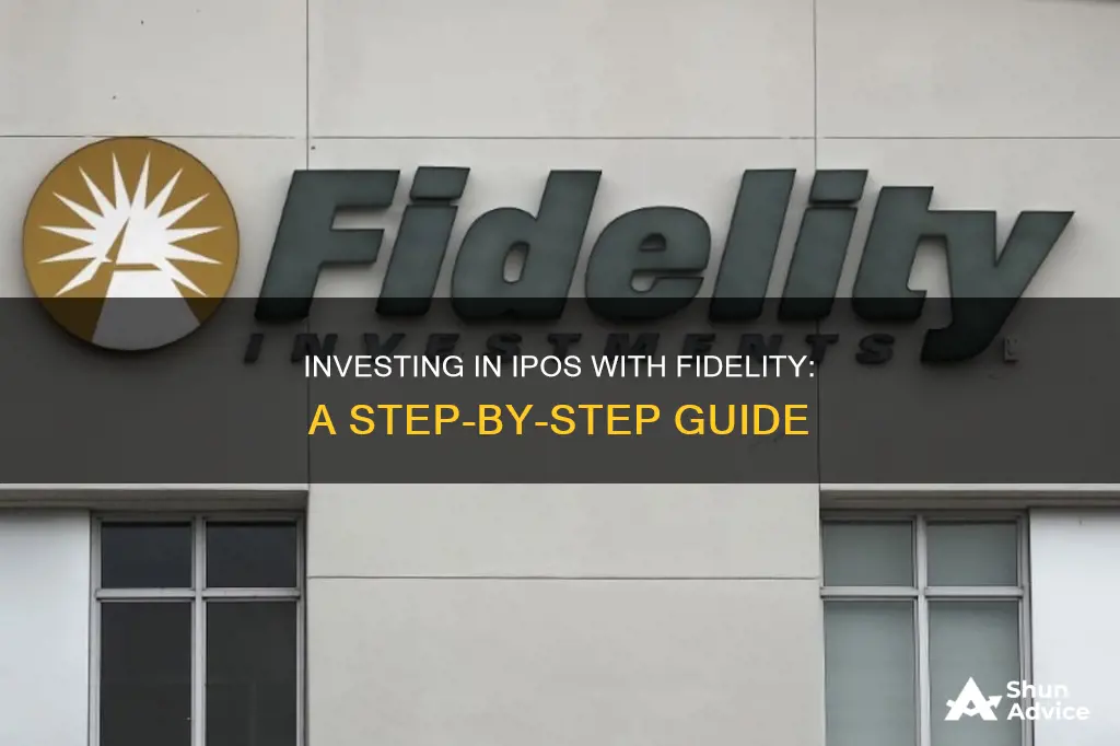 how to invest in ipo fidelity