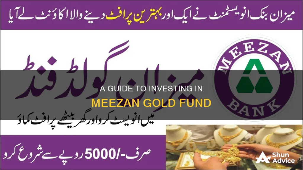 how to invest in meezan gold fund