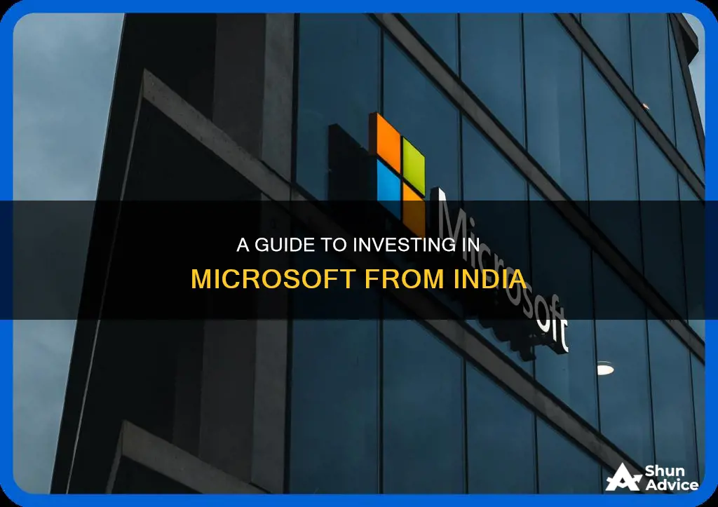 how to invest in microsoft from india