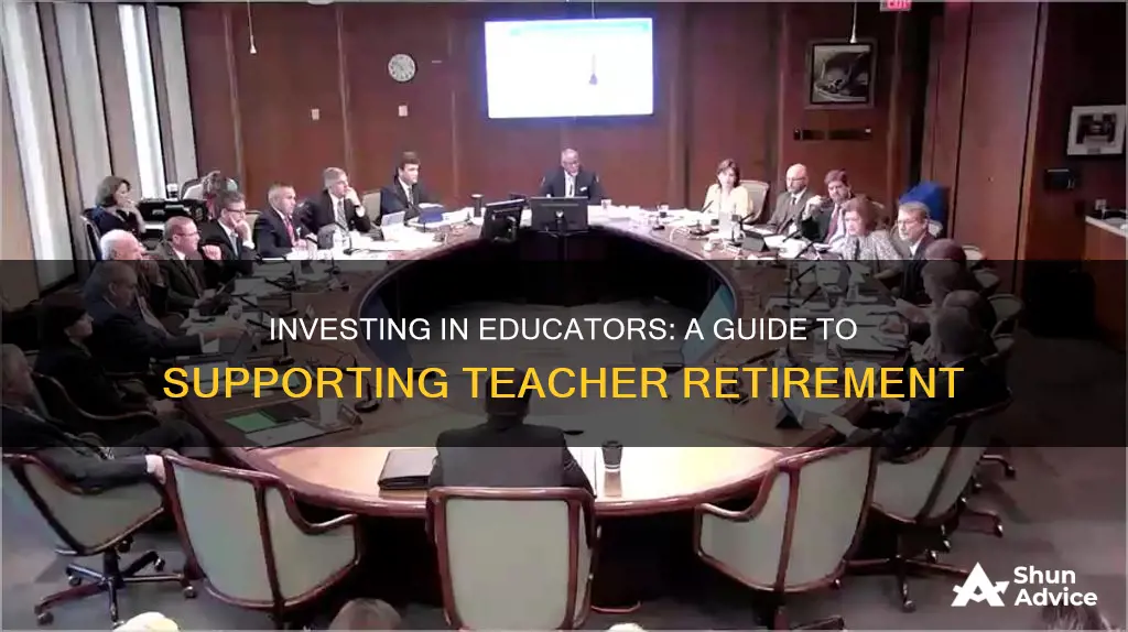 how to invest in my teachers retirement