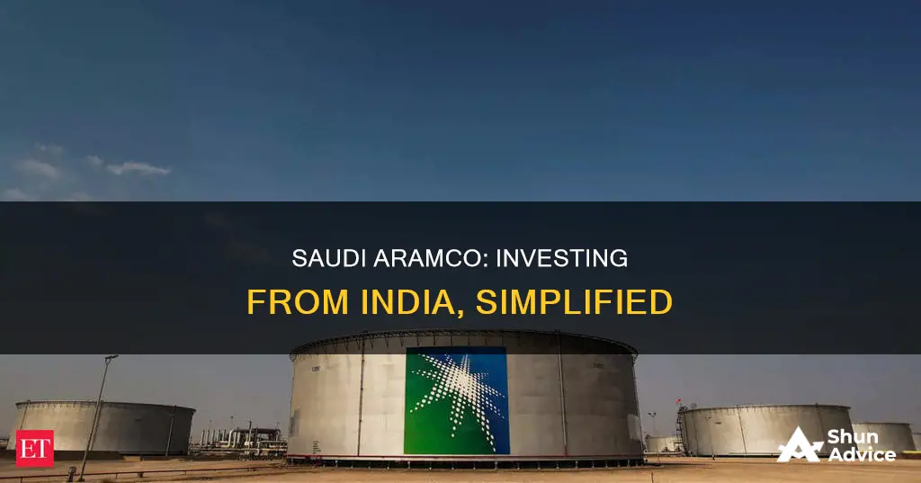 how to invest in saudi aramco from india