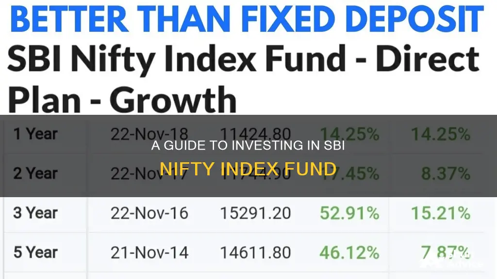 how to invest in sbi nifty index fund