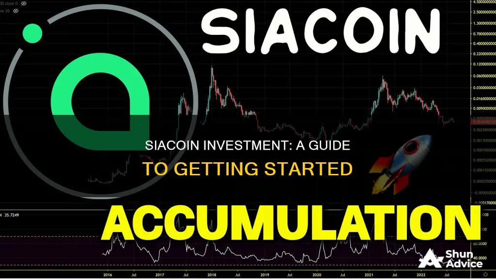 how to invest in siacoin