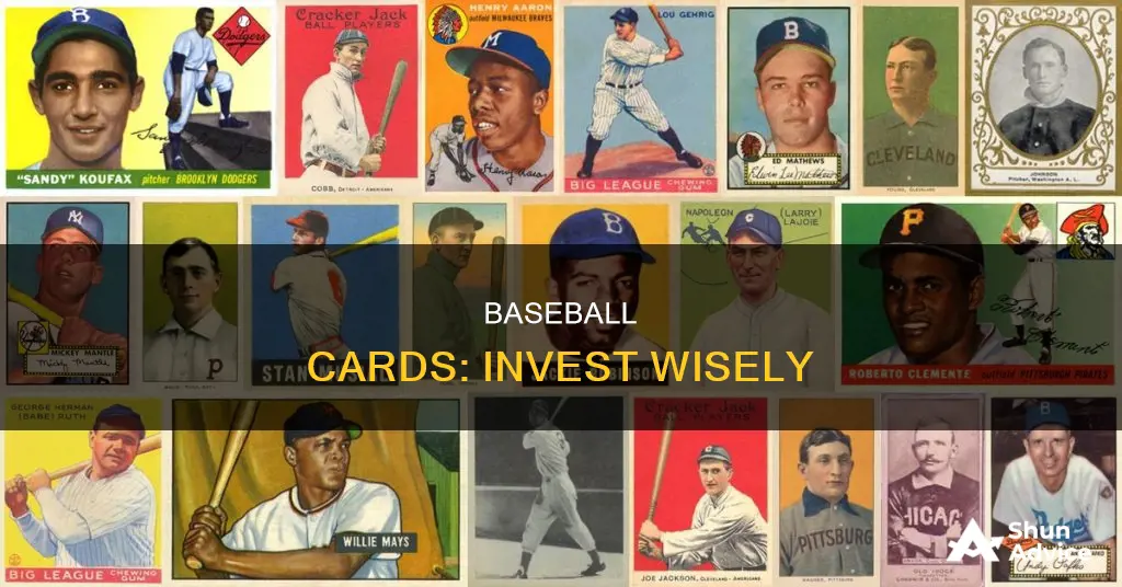 how to invest in the right baseball cards