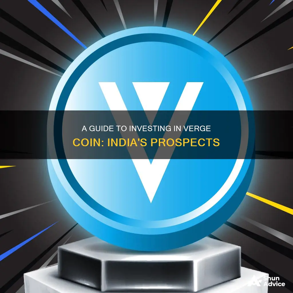 how to invest in verge coin india