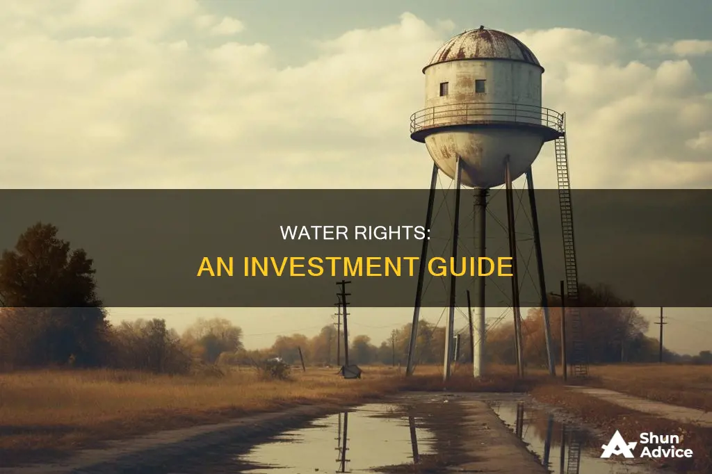 how to invest in water rights