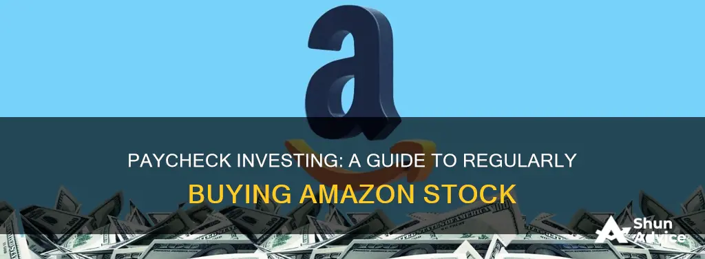 how to invest monthly in amazon through pay check