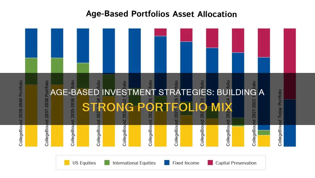 how to invest portfolio mix based on age