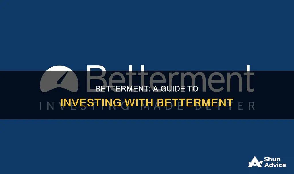 how to invest using betterment