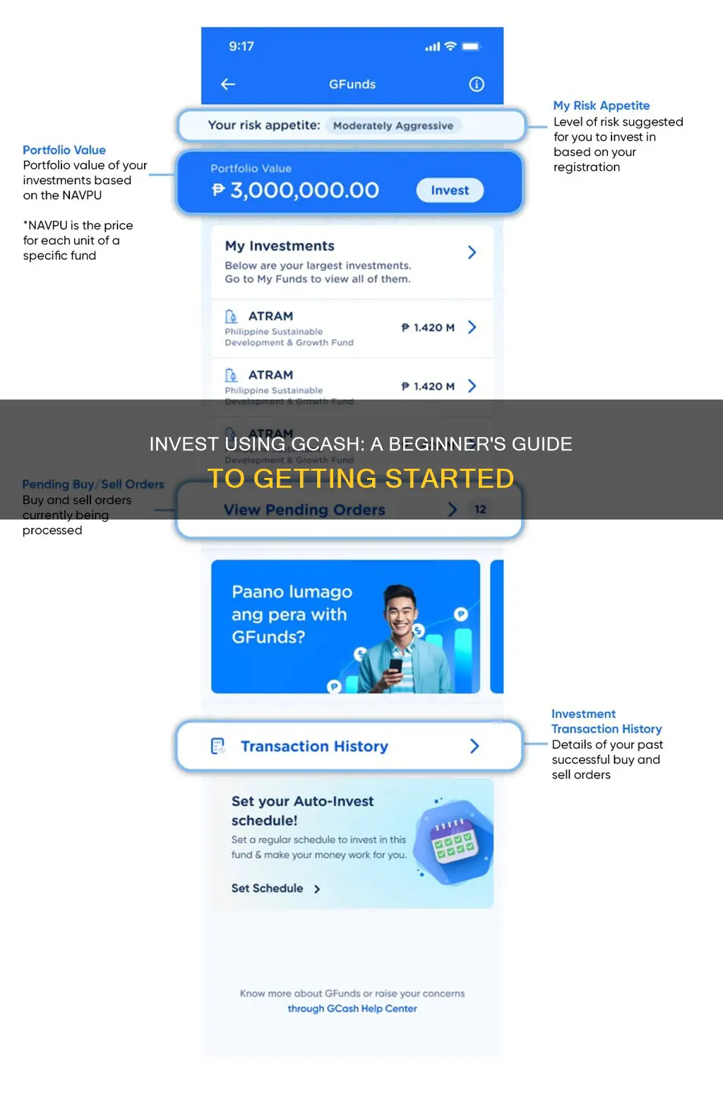 how to invest using gcash