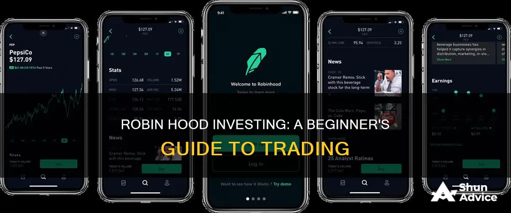 how to invest using robin hood