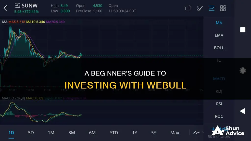 how to invest using webull