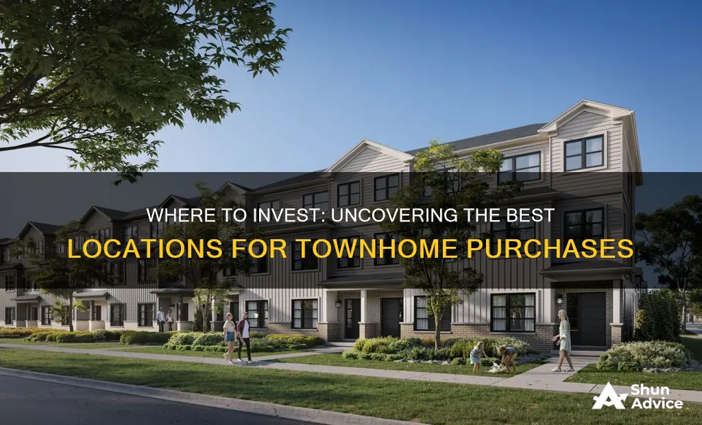 how to know where to buy investment townhomes