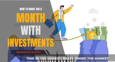 Investments: Earning $100 Monthly with a Smart Strategy