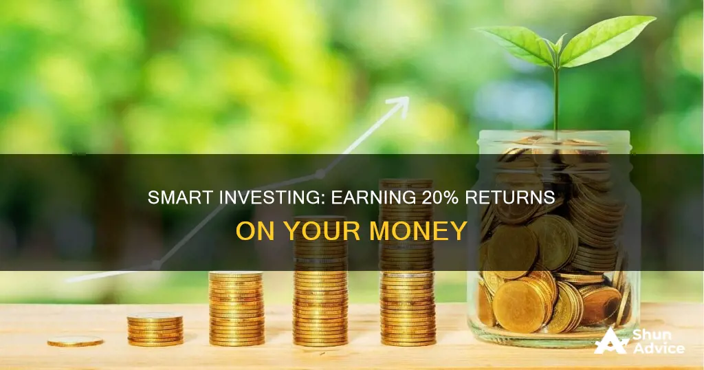 how to make 20 on investments