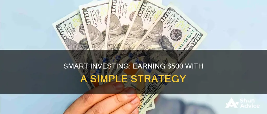 how to make 500 on investment