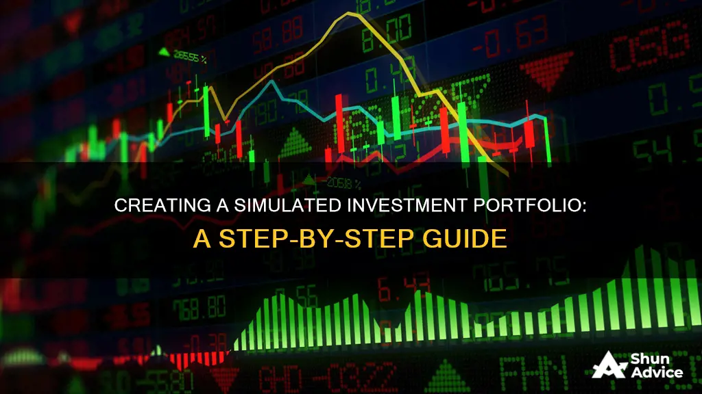 how to make a fake investment portfolio