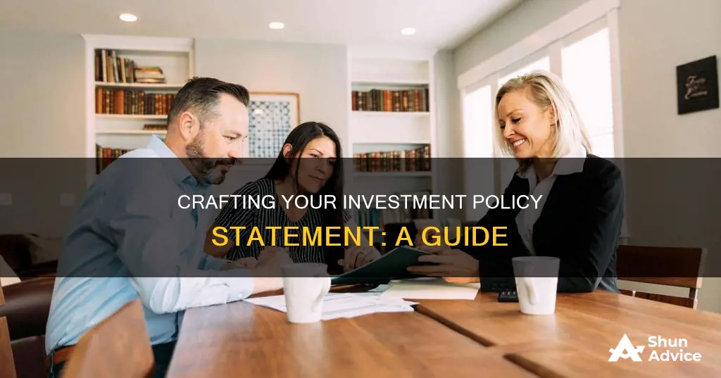 how to make a investment policy statement