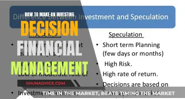 Investing Decisions: Financial Management Strategies for Success