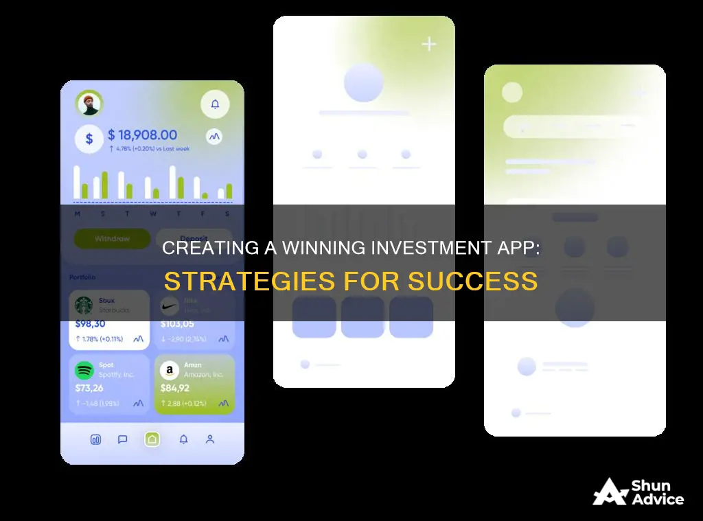 how to make an investment app