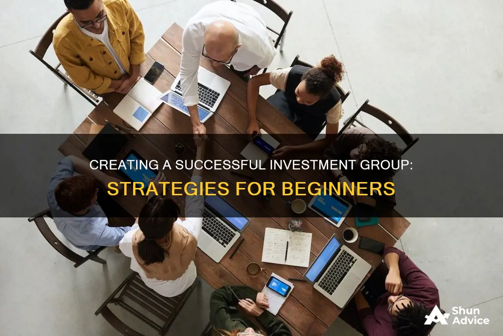 how to make an investment group