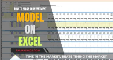 Creating an Investment Model: Excel Essentials