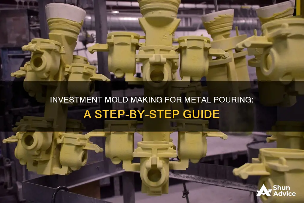 how to make an investment mold for metal pouring