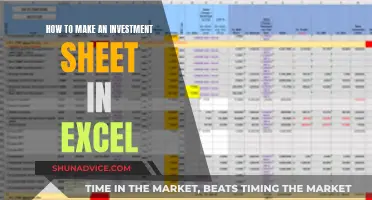 Creating an Investment Sheet: Excel Essentials