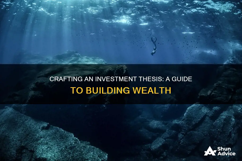 how to make an investment thesis