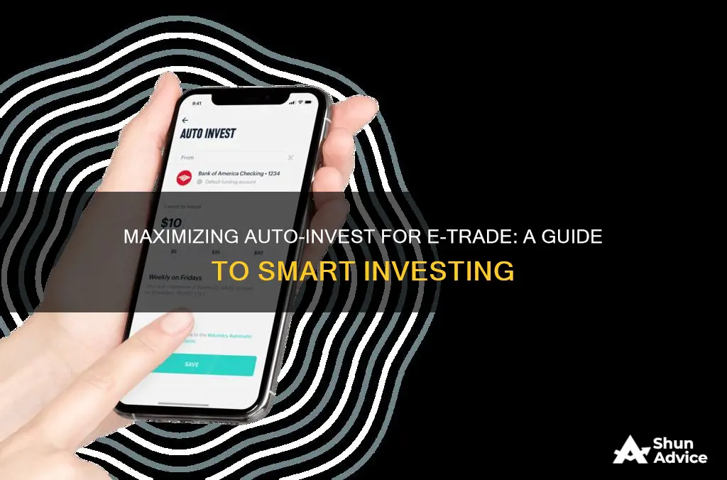 how to make e-trade auto invest