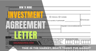 Crafting an Investment Agreement: A Guide to Letter Perfection